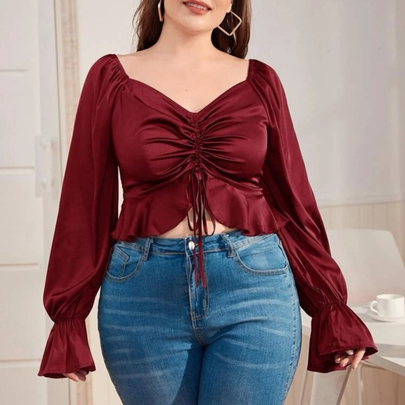 Tops - Satin blouse